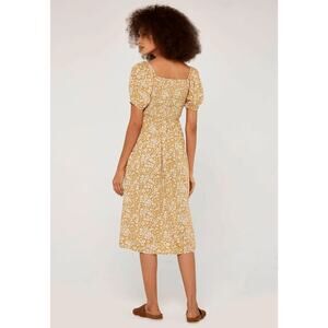 Old Navy NWT Women's Puff-Sleeve Tiered Floral Midi Dress Plus Size 4X